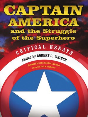 cover image of Captain America and the Struggle of the Superhero